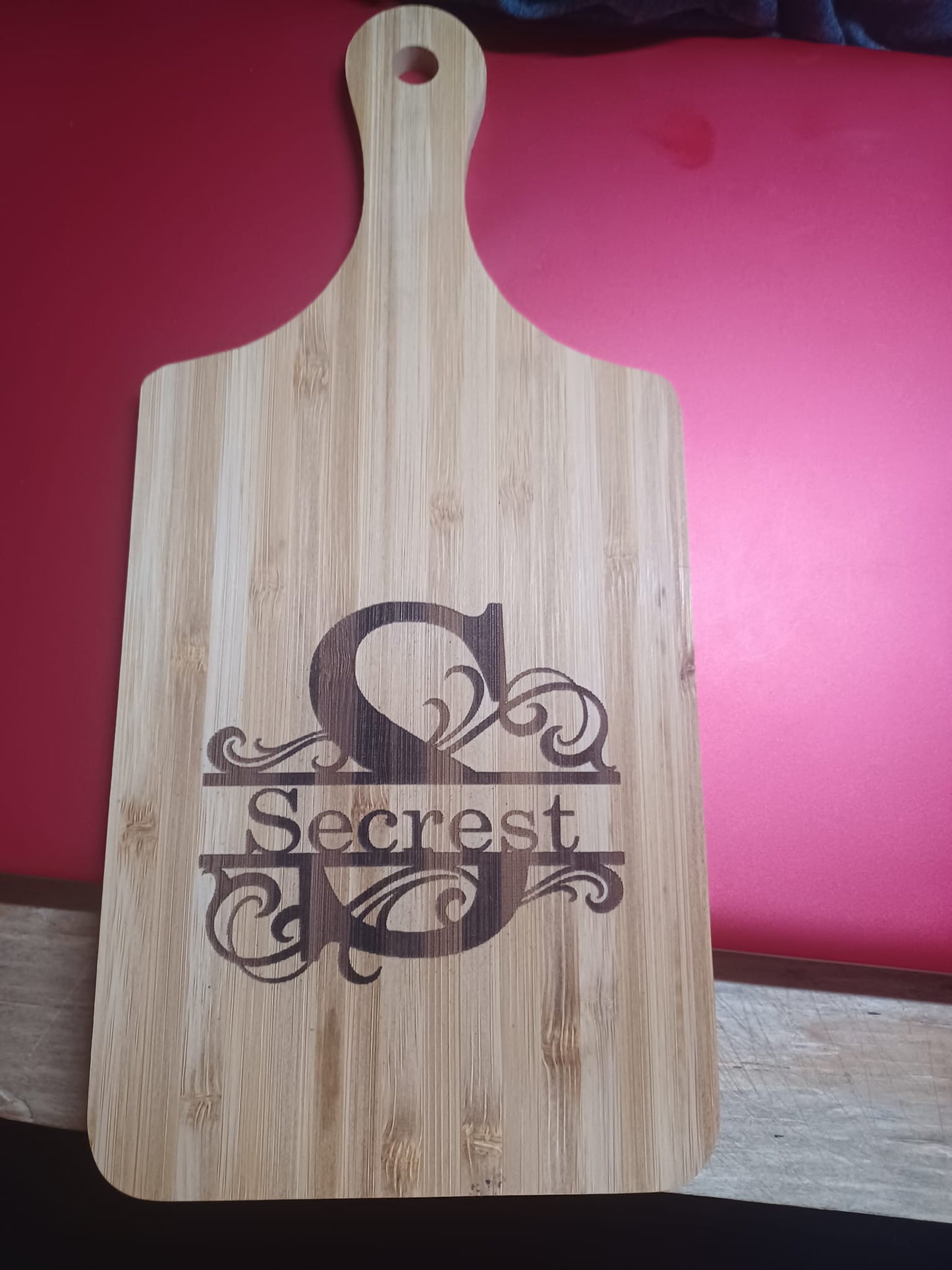 Monogramed Cutting Board