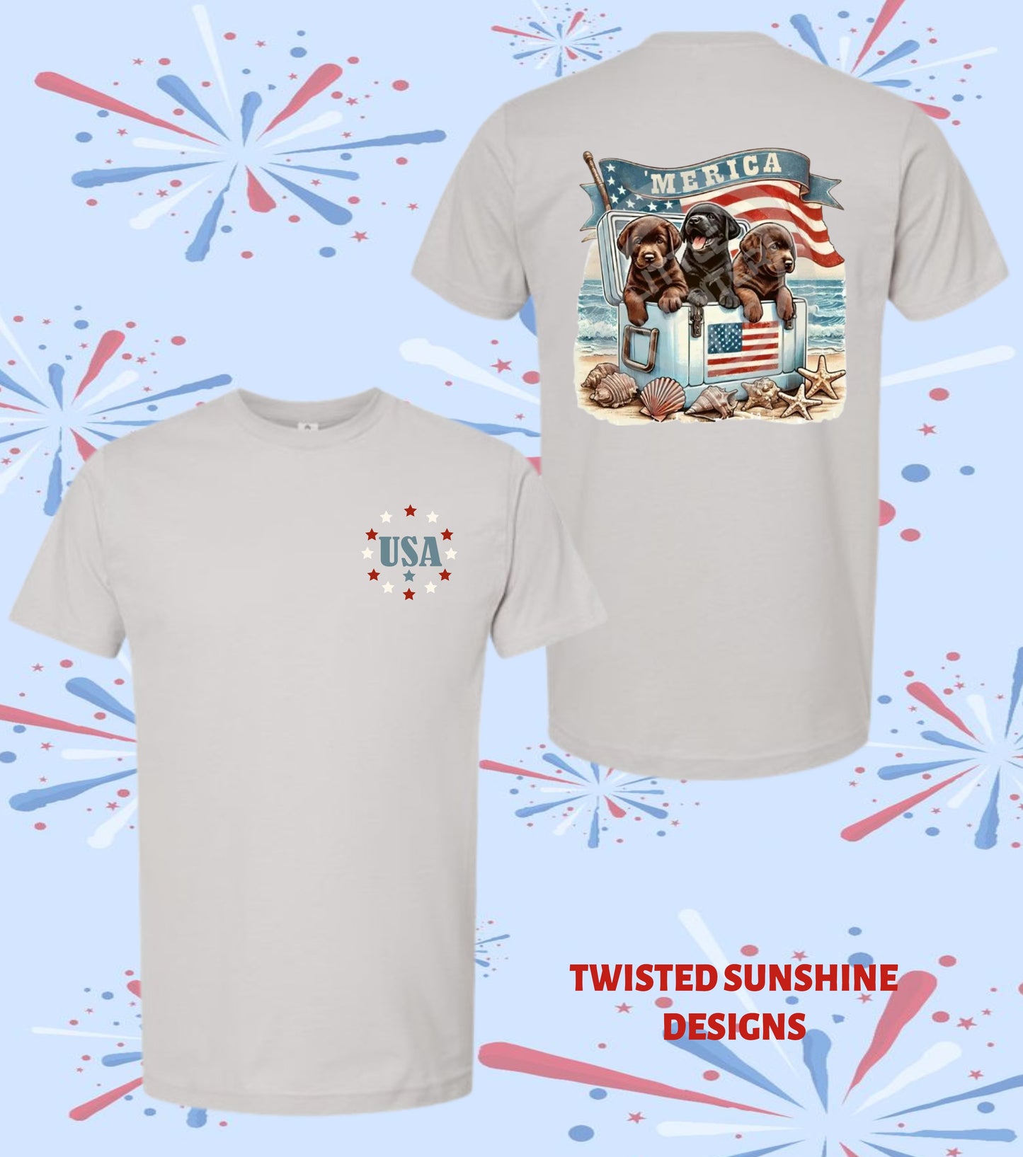 Merica Pups Shirt