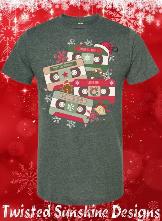 Christmas Mixed Tape Shirt