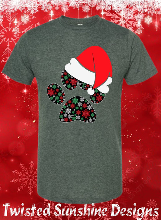 Christmas Paw Shirt