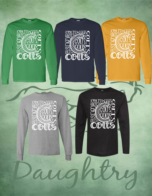 Colts long sleeve shirt