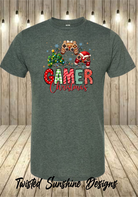 Gamer Christmas Shirt